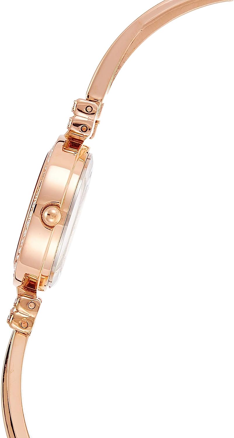 Anne Klein Women's Premium Crystal Accented Bangle Watch and Bracelet Set， AK/2238 - Image 3